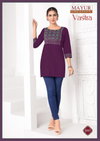 Vastra Vol 3 By Mayur Cotton Ajrak Printed Short Tops Wholesalers In Surat
