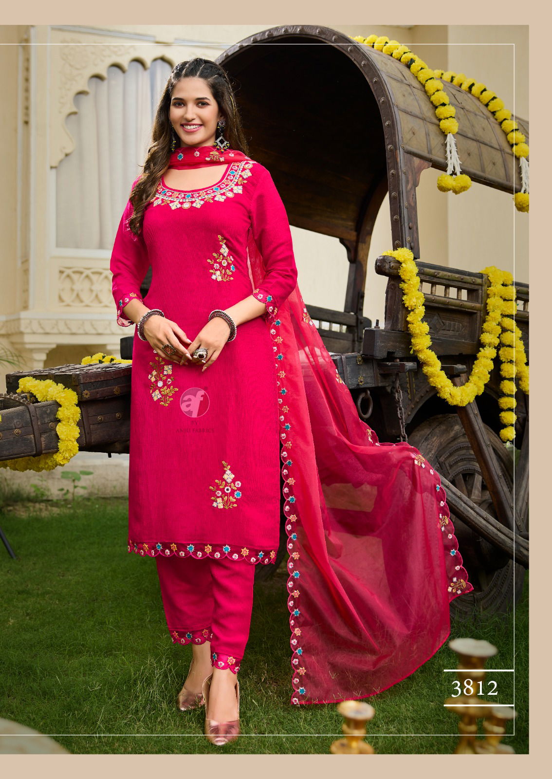 Tyohaar Vol 2 By AF Designer Kurti With Bottom Dupatta Online Wholesale 