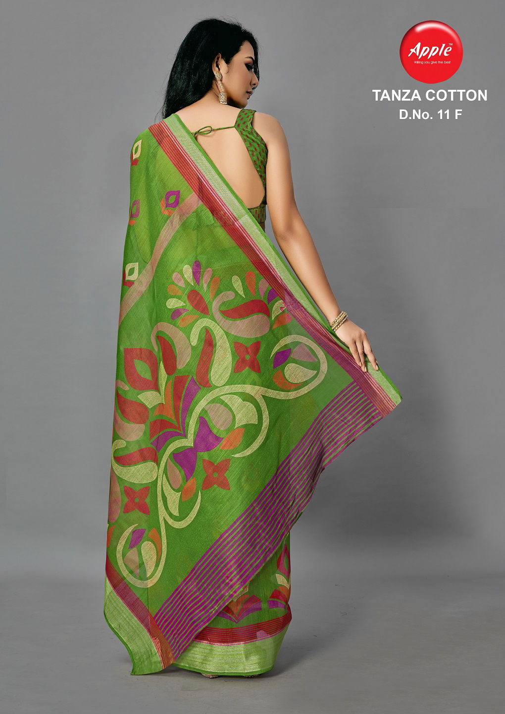 Apple Tanza Cotton 11 Latest Casual Regular Wear Cotton Saree Collection
