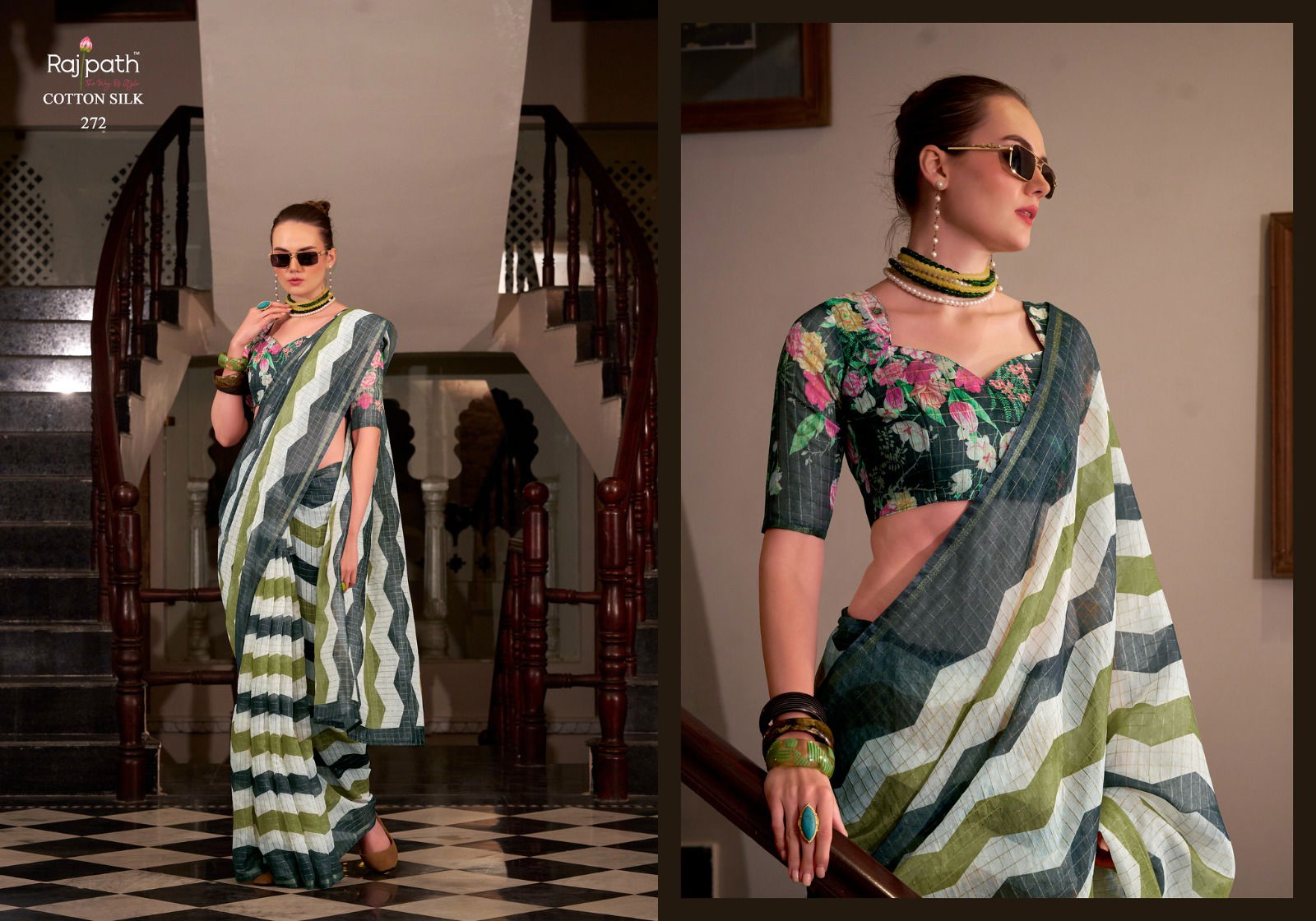 Rang De Basanti By Rajpath Linen Cotton Silk Saree Wholesale Online