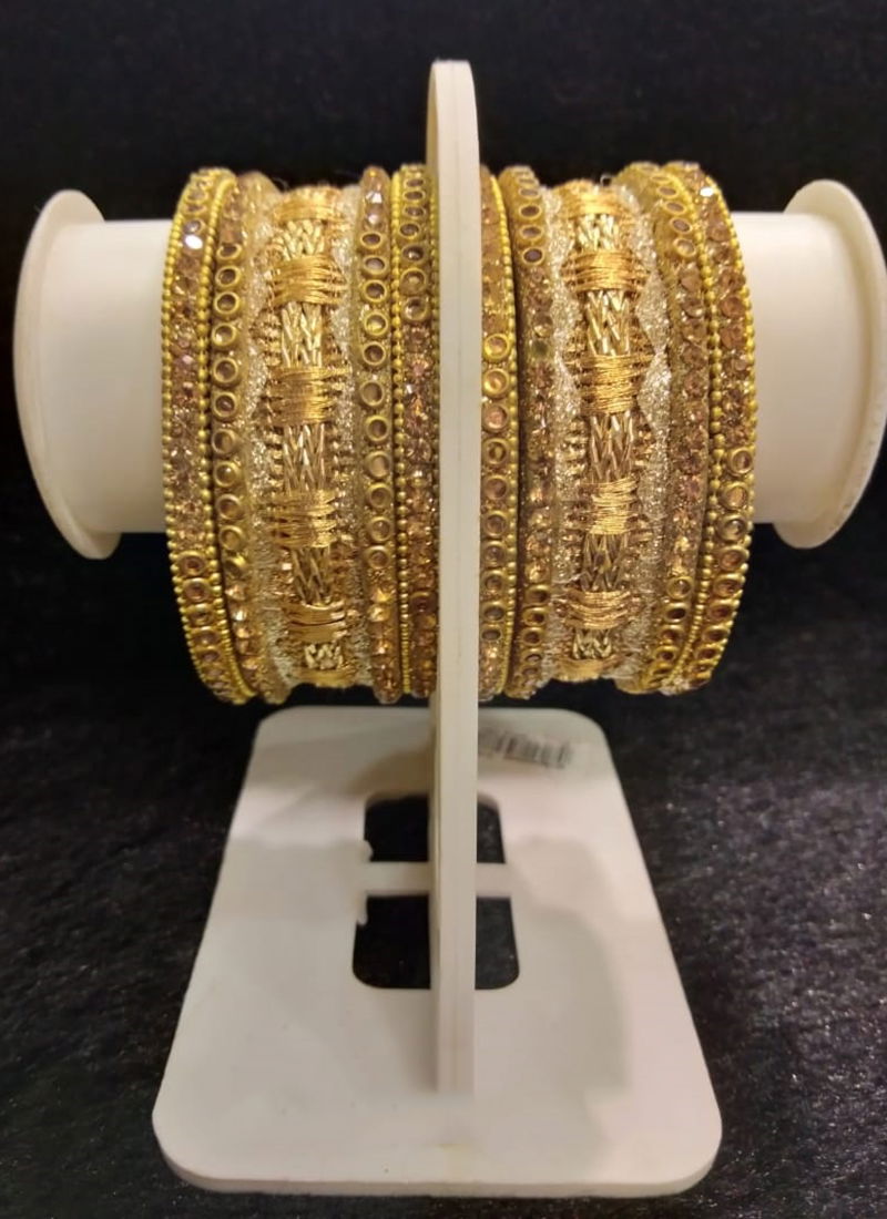 New Latest Designer Thread Work Bangles Set Collection
