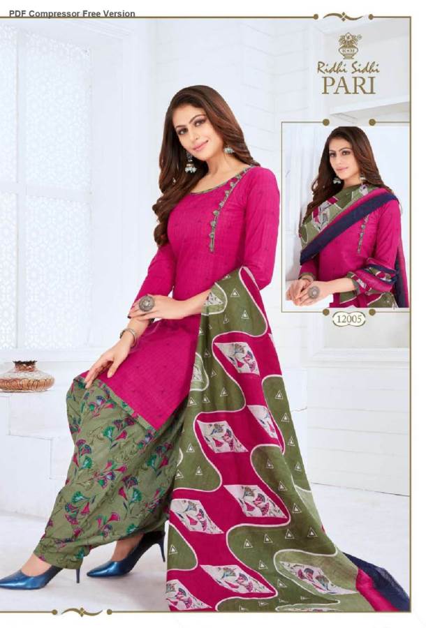 Ridhi Sidhi Pari 12 Designer Regular Wear Printed Stitched Salwar Suit Collection