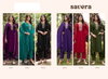 At Savera Blooming Vichitra Fancy Kurti With Bottom Dupatta Set Wholesalers In Delhi