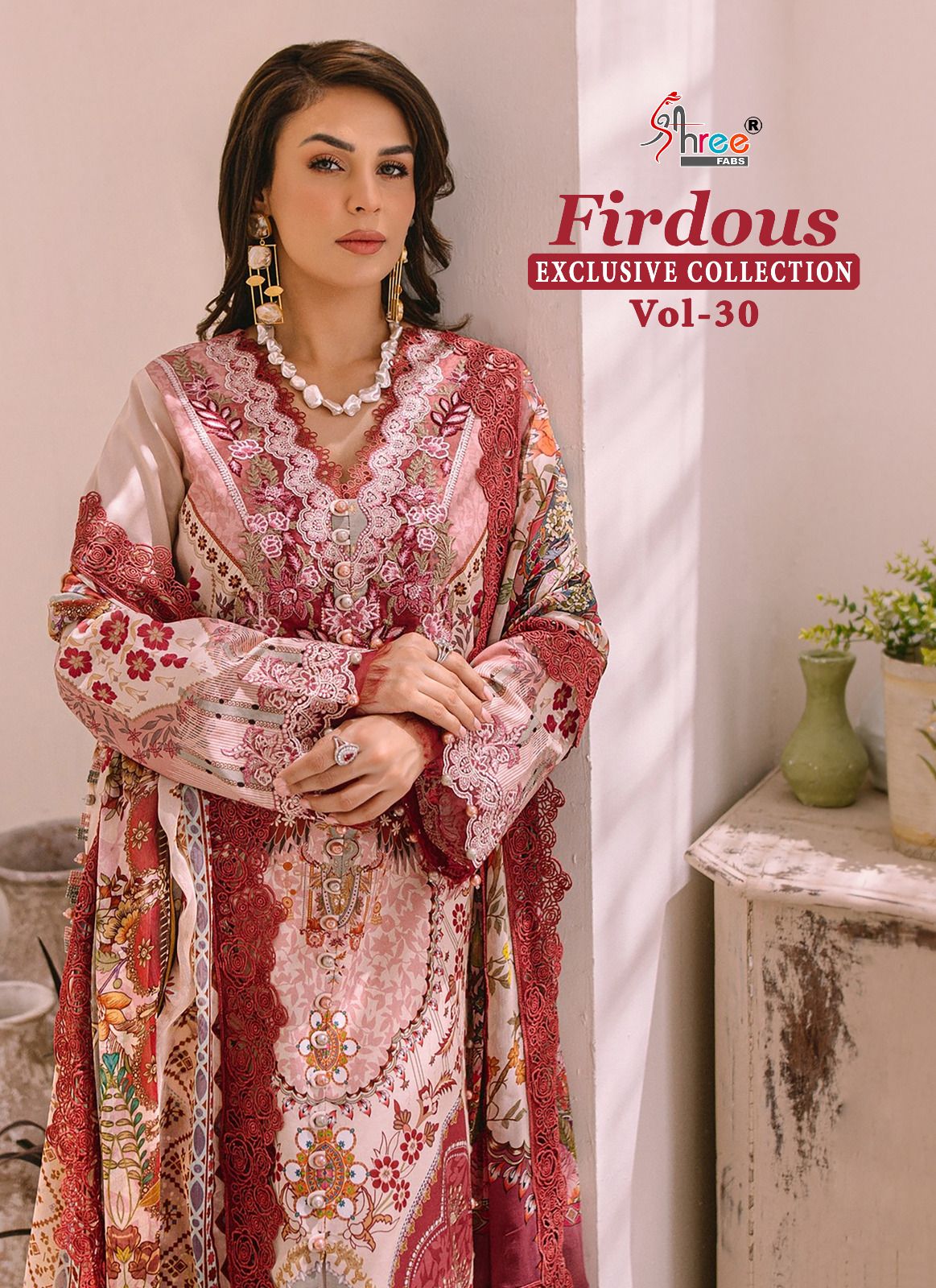 Firdous Exclusive Collection Vol 30 By Shree Fabs Pakistani Suit Catalog