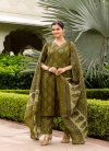 Naisha K 394 Cotton Embroidery Work Kurti With Pant Dupatta bulk Orders india