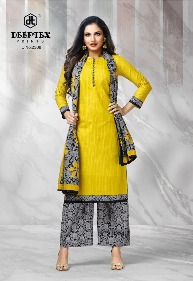 Deeptex Chief Guest 23 Fancy Regular Wear Printed Cotton Dress Material Collection