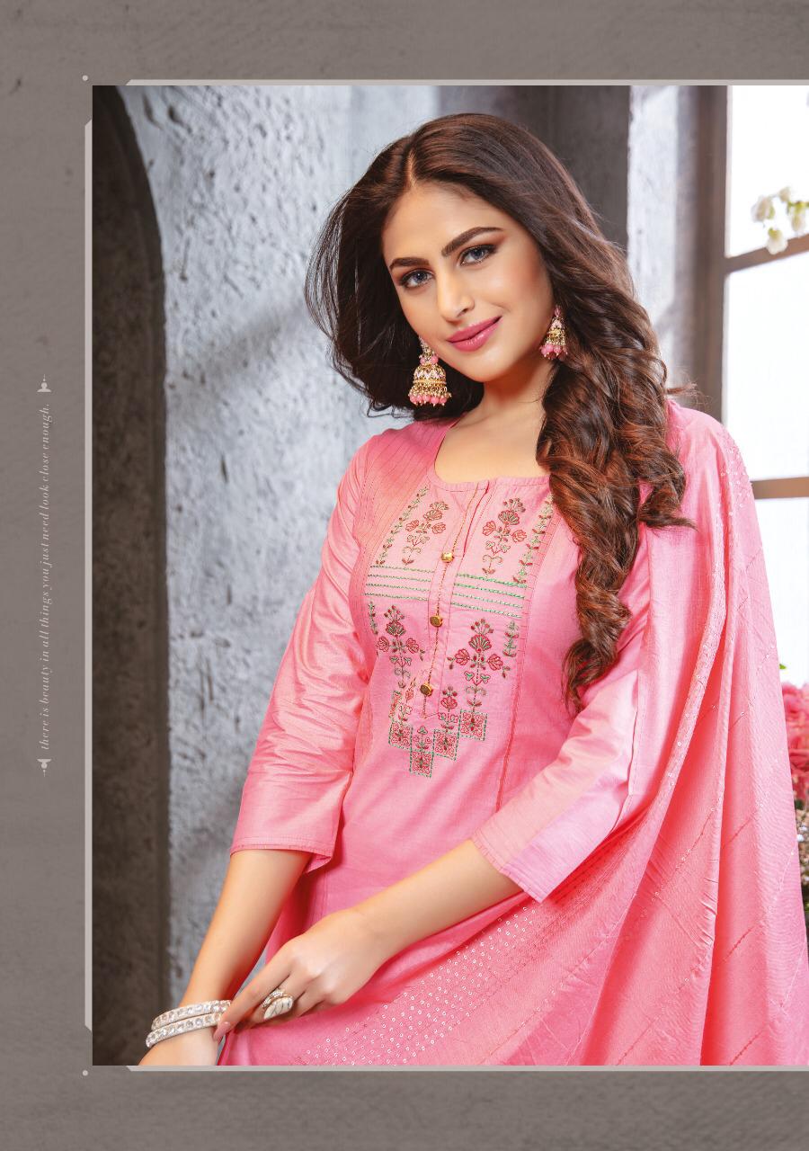 KIANA SUMMER QUEEN Latest Festive Wear Fancy Pure Cotton Lurex Touch  Thread Work Heavy salwar Suit Collection