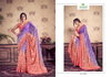 Jadu By Sanskar Georgette Weaving Pettern Sequence Mirror Embroidery Work Saree Wholesale In India