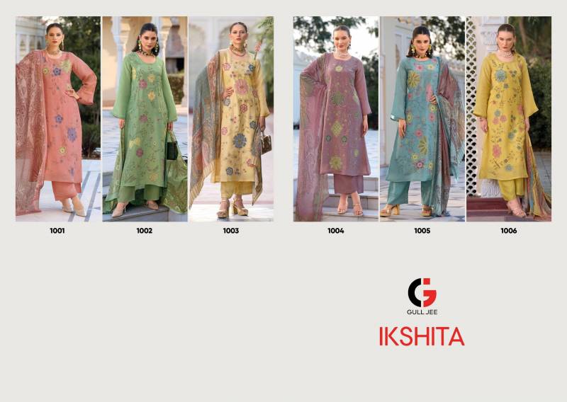 Ikshita By Gull Jee Viscose Embroidery Salwar Kameez Orders In India