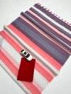 Sc Stripes Linen Cotton Woven Fancy Tassels Daily Wear Wholesale Shop In Surat