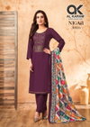 Al Karam Nigar Vol 3 Designer Rayon Dress Material Wholesale Market In Surat