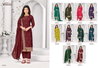 Samarpita By Vishnu Crunchy Blooming Dress Material Exporters In India