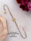 Ad Diamond Bhabhi Rakhi Bracelets Wholesale Market In Surat