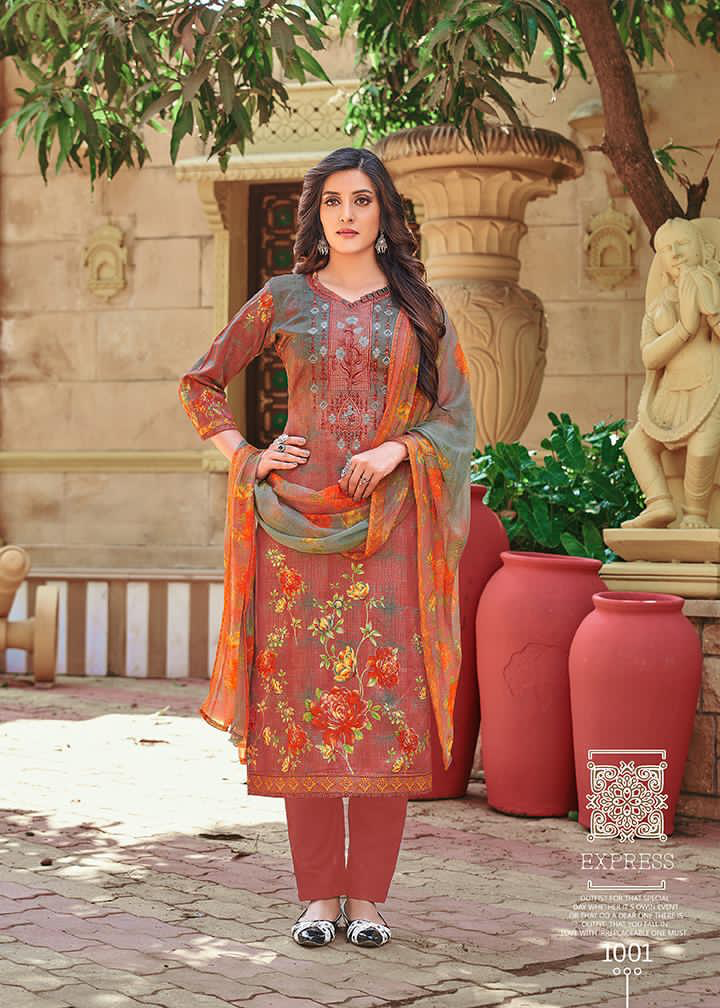 Roli Moli Sarina 2 Latest Fancy Printed Casual Wear Designer Dress Material Collection
