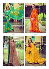 Varda By Sanskar Georgette Chiffon Gorgeous Look Saree Wholesalers In Delhi