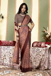 Nadiya By Vallabhi Printed Brasso Sarees Surat Wholesale Market