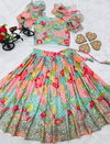 OC 153 Heavy Georgette Girls Wear Kids Lehenga Catalog