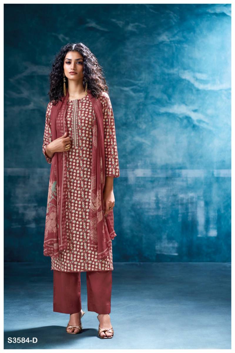 Nivritti By Ganga Cotton Printed Embroidered Salwar Kameez Wholesale Market In Surat With Price