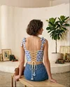 Corset Vol 1 Cotton Multipule Fancy Printed Western Corset
