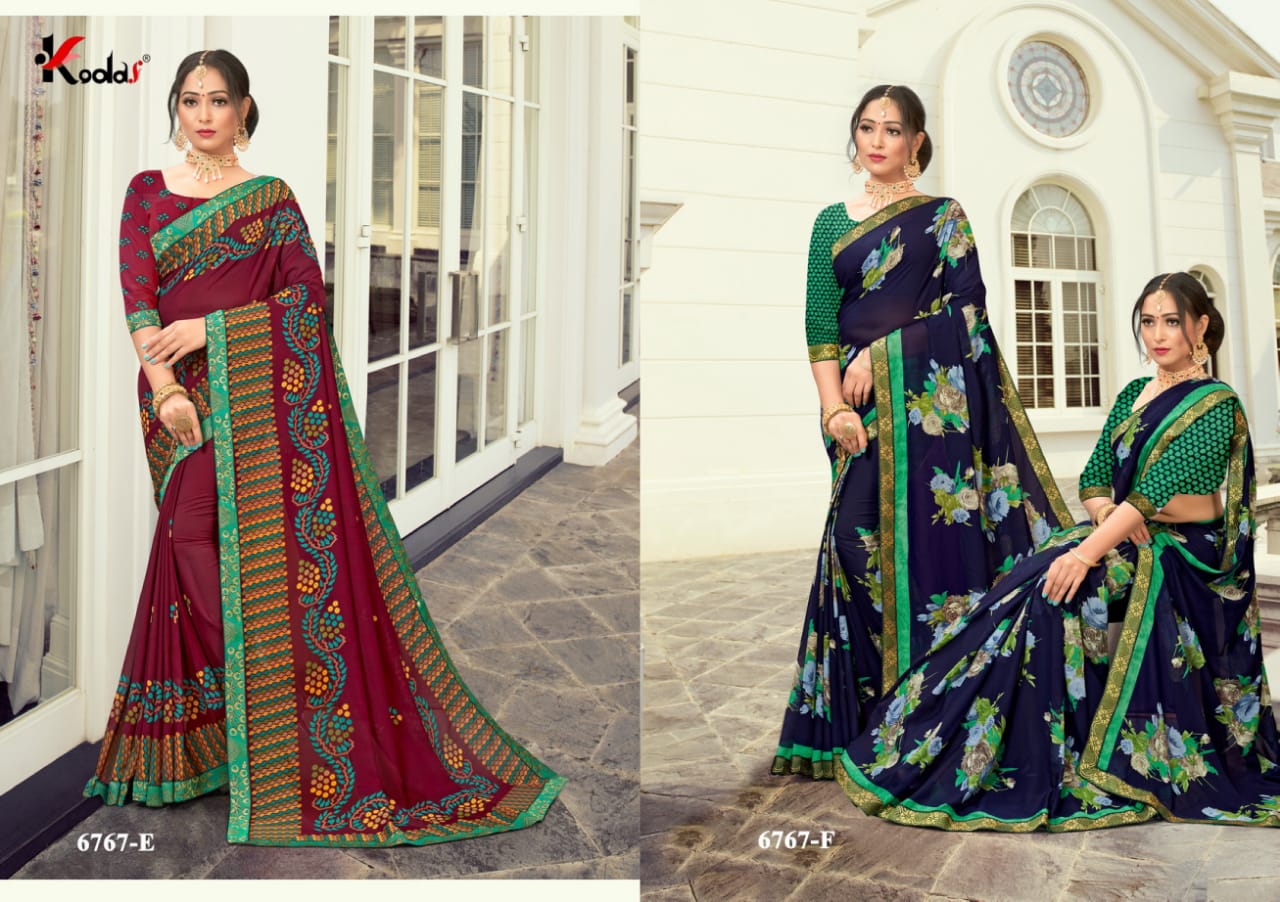Aradhna 27 Latest Fancy Casual Regular Wear Rennial Printed Sarees Collection
