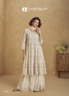 Jhasi By Aashirwad Georgette Embroidery Readymade Suits Exporters In India
