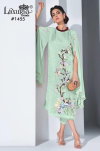 Laxuria Trendz 1455 Colours Georgette Kurti With Bottom Dupatta Exporters In India