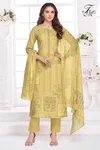 Ruhaniyat By T&M Lawn Cotton Printed Dress Material Wholesalers In India
