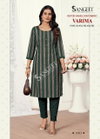 Varima 1 By Sangeet Malai Rayon Designer Kurti With Bottom Wholesale Market In Surat
