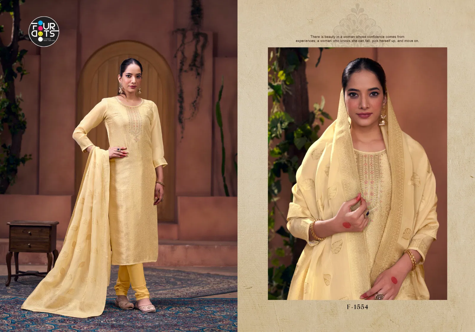 Naina By Fourdots Viscos Organza Designer Online Salwar Suits Wholesale