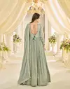 Shabina By Sayuri Georgette Wholesale Gown And Dupatta Suppliers In Mumbai
