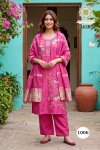 Sakira Vol 1 By Passion Tree Roman Silk Kurti With Bottom Dupatta