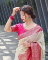 Satani 5533A Banarasi Soft Silk Wedding Wear Saree Wholesalers In Surat