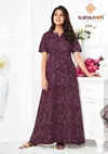 Pearl Vol 2 By Suryajyoti Cotton Printed Nighty Gown Wholesalers In Surat