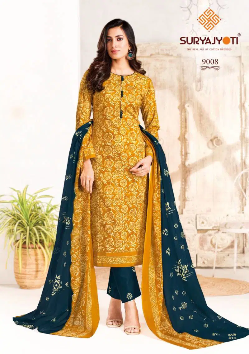 Pehnava Vol 9 By Suryajyoti Cambric Cotton Readymade Suits Orders In India