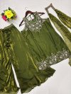 KF 2116 Kalaai Frendy Satin Embroidery Readymade Suits