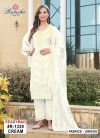 Ramsha R 1339 Black And Cream Pakistani Readymade Suits Orders In India