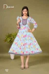 Kirti By Deecee Vartican Digital Printed Anarkali Kurti
