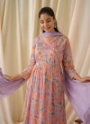 Psyna 2154 Fullstitch Angrakha Style Kurti With Pant Dupatta Wholesale In India