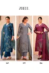 Zheel By Sahiba Russian Silk Dress Material Wholesale Market In Surat
