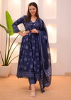 Dhruvi 360 Viscose Printed Kurti With Pant Dupatta Suppliers In India
