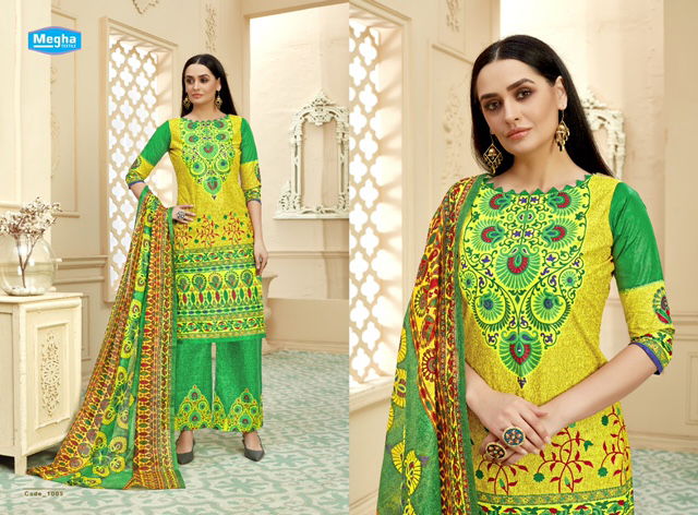 Megha Mirza Sahiba 2 Latest fancy Regular Casual Wear Pure Printed Cotton Collection
