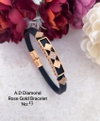 AD Diamond Rose Gold Fancy Bracelets Accessories Catalog
