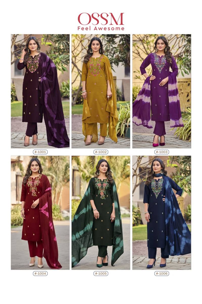 Sargam Vol 3 By Ossm Cotton Flex Kurti Bottom With Dupatta Best Wholesale Shop In Surat