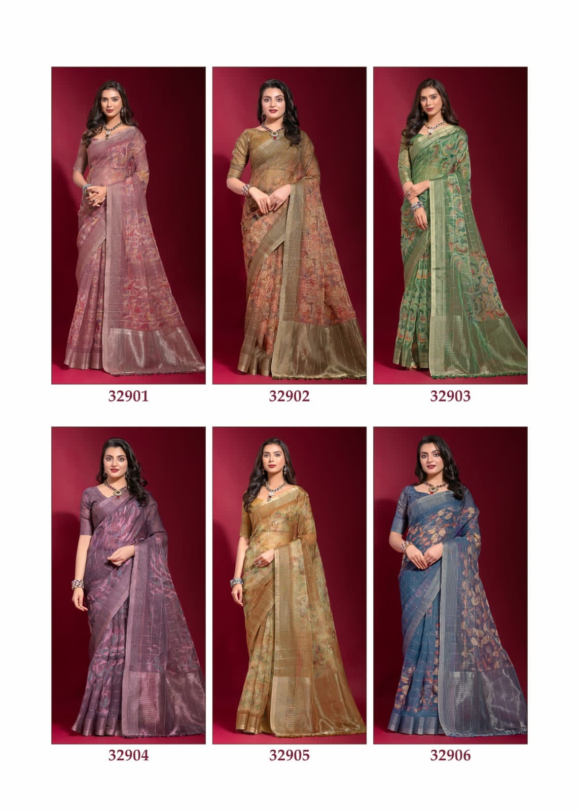 Krisha By Ruchi Linen Silk Printed Saree Wholesale Clothing Distributors In India