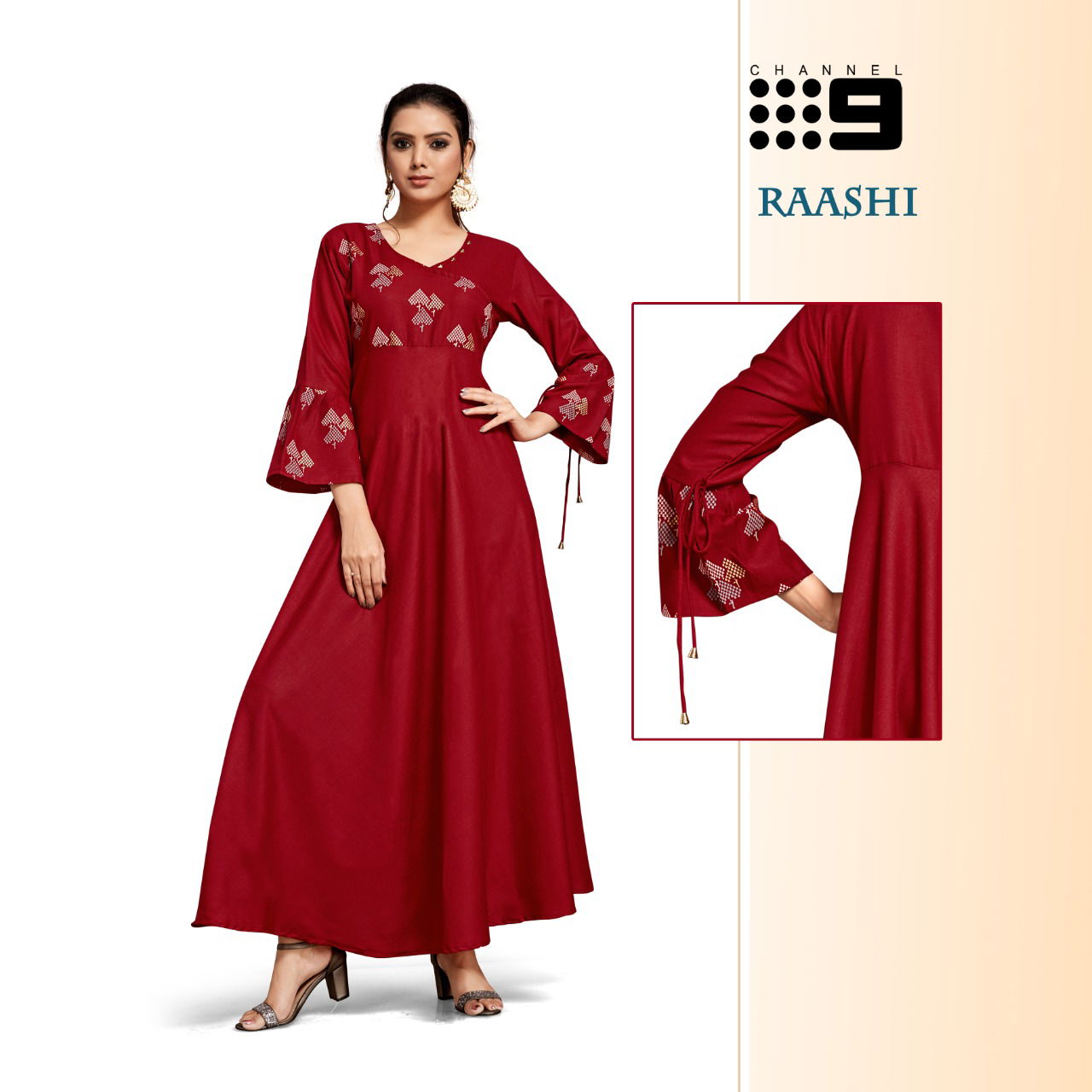 C9 Raashi Party Wear Printed Designer Kurtis Collection 