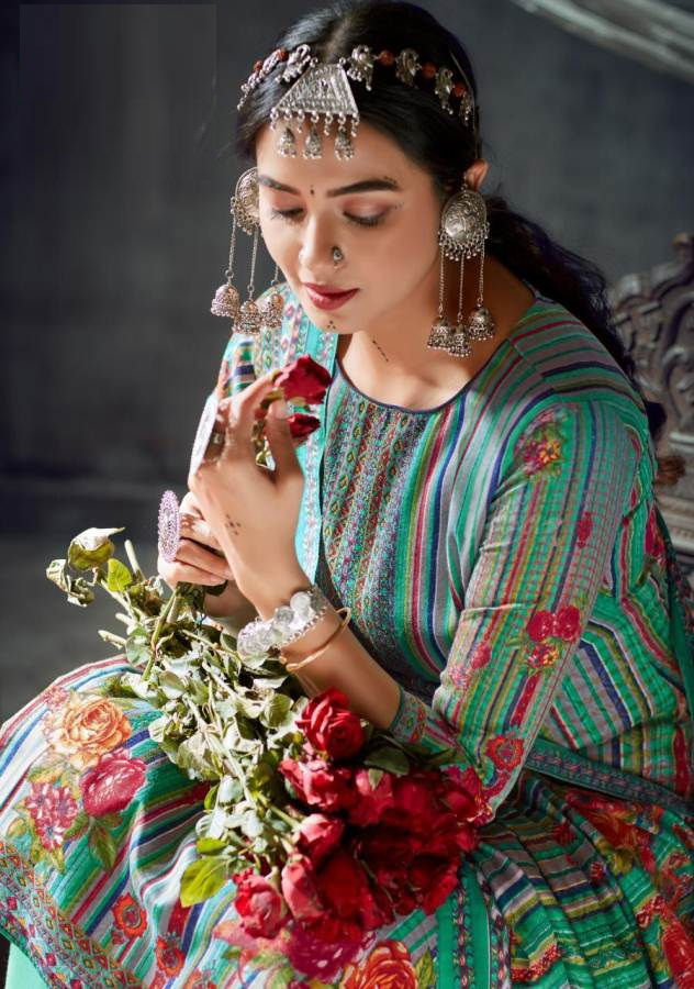 Silky 3 Ready Made Latest Fancy Designer Casual Wear Pashmina Jacquard Winter Salwar Suit Collection
