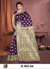 Ronisha 04 Mx Festive Wear Banarasi Jari Wedding Wear Saree Exporters In India

