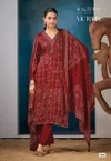 Victoria By Kilory Gaji Silk Digital Foil Printed Embroidery Salwar Kameez 