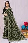 Ronisha 36 Chinon Fancy Daily Wear Saree Wholesale Clothing Suppliers In India