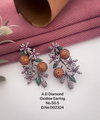 AD Diamond Oxidised Wholesale Earring  in India